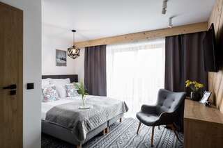 Отели типа «постель и завтрак» Villa Górska Ski & Bike Висла Двухместный номер с 1 кроватью и балконом-10