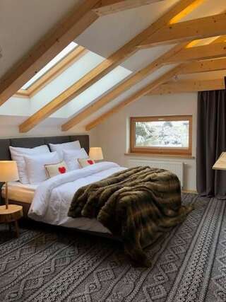Отели типа «постель и завтрак» Villa Górska Ski & Bike Висла Двухместный номер с 1 кроватью-20